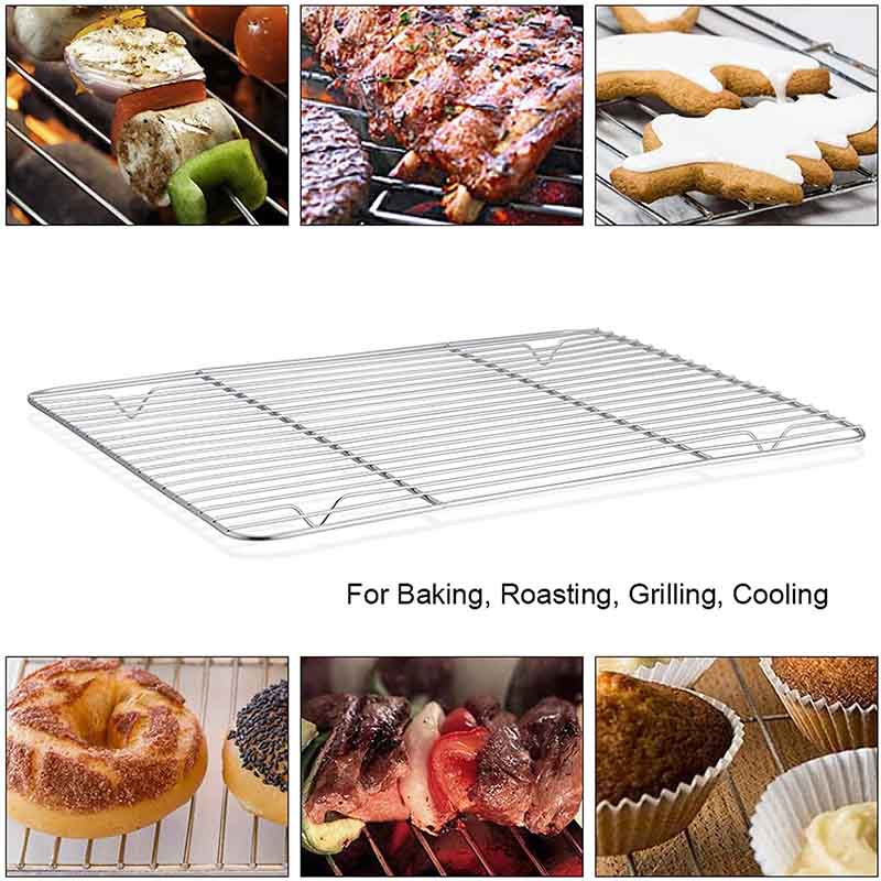 Stainless steel baking rack grill rack for oven