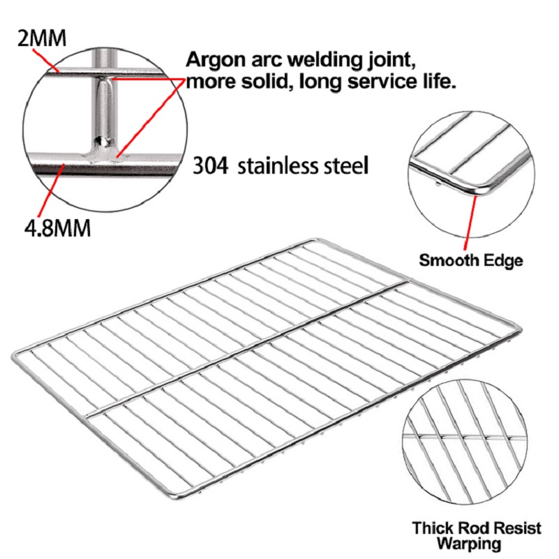 304 stainless steel bbq grill mesh